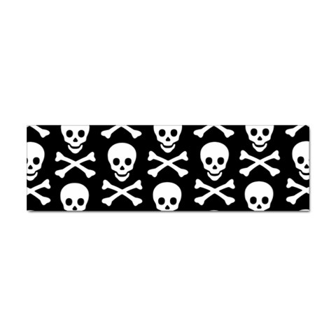Skull and Crossbones Sticker Bumper (100 pack) from ArtsNow.com Front