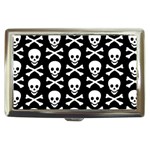 Skull and Crossbones Cigarette Money Case