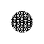 Skull and Crossbones Golf Ball Marker