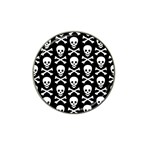 Skull and Crossbones Hat Clip Ball Marker