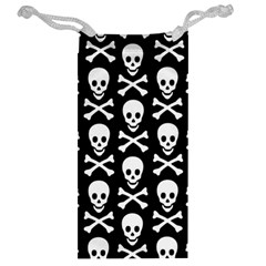 Skull and Crossbones Jewelry Bag from ArtsNow.com Back