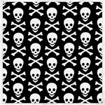 Skull and Crossbones Canvas 20  x 20 