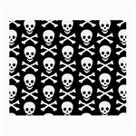 Skull and Crossbones Glasses Cloth (Small, Two Sides)