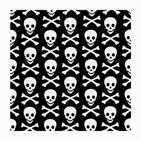 Skull and Crossbones Glasses Cloth (Medium) from ArtsNow.com Front