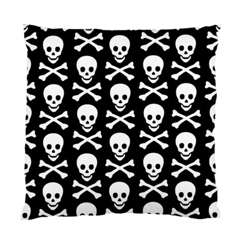 Skull and Crossbones Cushion Case (One Side) from ArtsNow.com Front