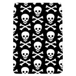 Skull and Crossbones Removable Flap Cover (Large)