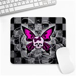 Skull Butterfly Large Mousepad