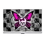 Skull Butterfly Business Card Holder