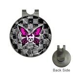 Skull Butterfly Golf Ball Marker Hat Clip