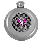 Skull Butterfly Hip Flask (5 oz)