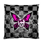 Skull Butterfly Cushion Case (One Side)