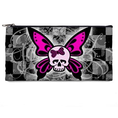 Skull Butterfly Pencil Case from ArtsNow.com Front