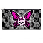 Skull Butterfly Pencil Case