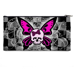 Skull Butterfly Pencil Case from ArtsNow.com Back