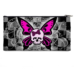 Skull Butterfly Pencil Case from ArtsNow.com Back