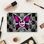 Skull Butterfly Cosmetic Bag (Medium)