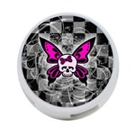 Skull Butterfly 4-Port USB Hub (Two Sides)
