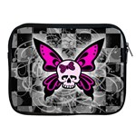 Skull Butterfly Apple iPad 2/3/4 Zipper Case