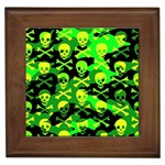 Skull Camouflage Framed Tile