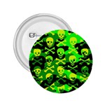 Skull Camouflage 2.25  Button