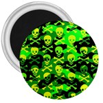 Skull Camouflage 3  Magnet