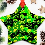 Skull Camouflage Ornament (Star)