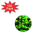 Skull Camouflage 1  Mini Magnet (100 pack) 