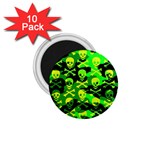 Skull Camouflage 1.75  Magnet (10 pack) 