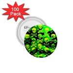 Skull Camouflage 1.75  Button (100 pack) 