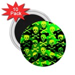 Skull Camouflage 2.25  Magnet (10 pack)