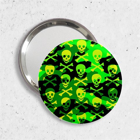 Skull Camouflage 2.25  Handbag Mirror from ArtsNow.com Front