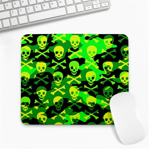 Skull Camouflage Large Mousepad from ArtsNow.com Front