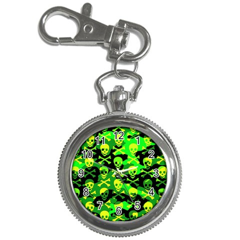 Skull Camouflage Key Chain Watch from ArtsNow.com Front