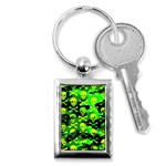 Skull Camouflage Key Chain (Rectangle)