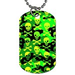 Skull Camouflage Dog Tag (One Side)