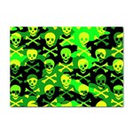 Skull Camouflage Sticker A4 (10 pack)