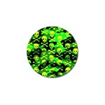 Skull Camouflage Golf Ball Marker (4 pack)