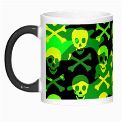 Skull Camouflage Morph Mug from ArtsNow.com Left