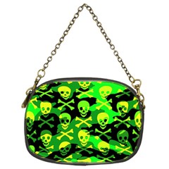 Skull Camouflage Chain Purse (Two Sides) from ArtsNow.com Front