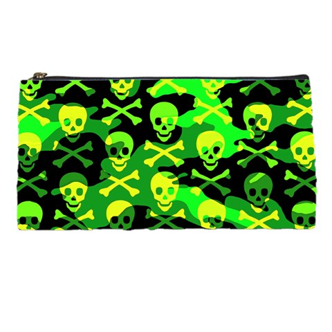 Skull Camouflage Pencil Case from ArtsNow.com Front