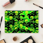 Skull Camouflage Cosmetic Bag (Large)