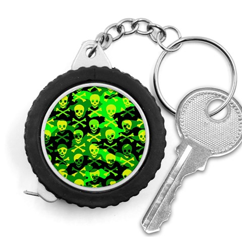 Skull Camouflage Measuring Tape from ArtsNow.com Front