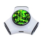 Skull Camouflage 3-Port USB Hub
