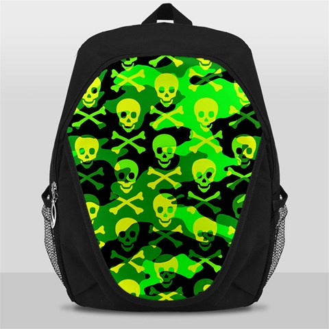 Skull Camouflage Backpack Bag from ArtsNow.com Front
