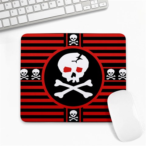 Skull Cross Large Mousepad from ArtsNow.com Front