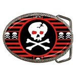 Skull Cross Belt Buckle