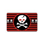 Skull Cross Magnet (Name Card)