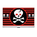 Skull Cross Business Card Holder