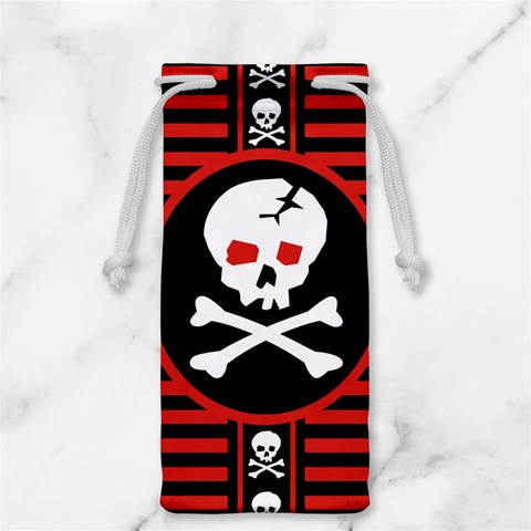 Skull Cross Jewelry Bag from ArtsNow.com Front