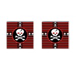 Skull Cross Cufflinks (Square)